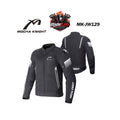 MOCHA KNIGHT MK-JW129 Riding Jacket CE Level 1 Mesh Motorcycle Jacket Water Resistant Inner Touring Biker